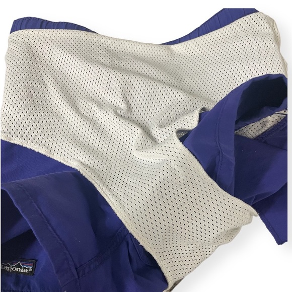 Patagonia Thick Nylon Blue Lined Shorts with Built in Belt Size M - Picture 4 of 7